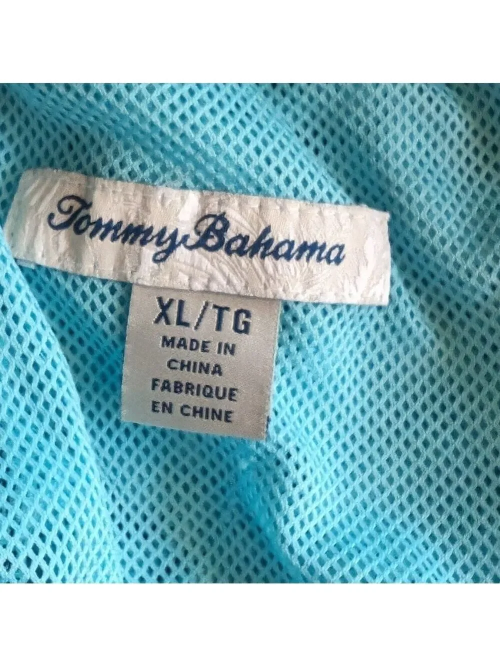 Tommy Bahama Black Cargo Swim Trunks Shorts 6